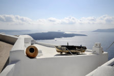 Rowing Boat, Fira, Santorini, Greece