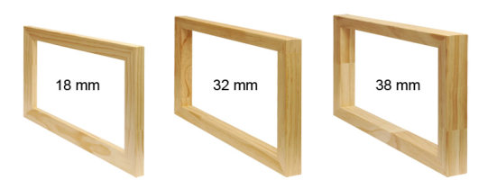 Wooden Stretcher Frames