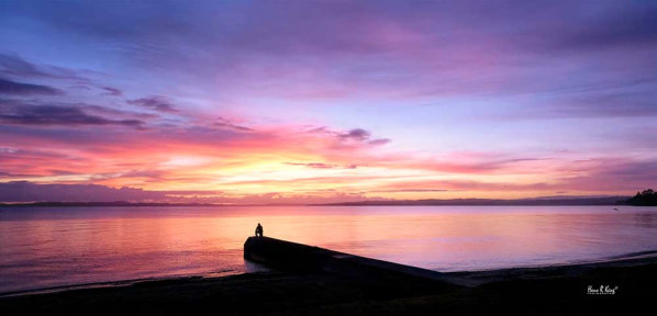 Sunrise at Eastern Beach - Auckland - New Zealand